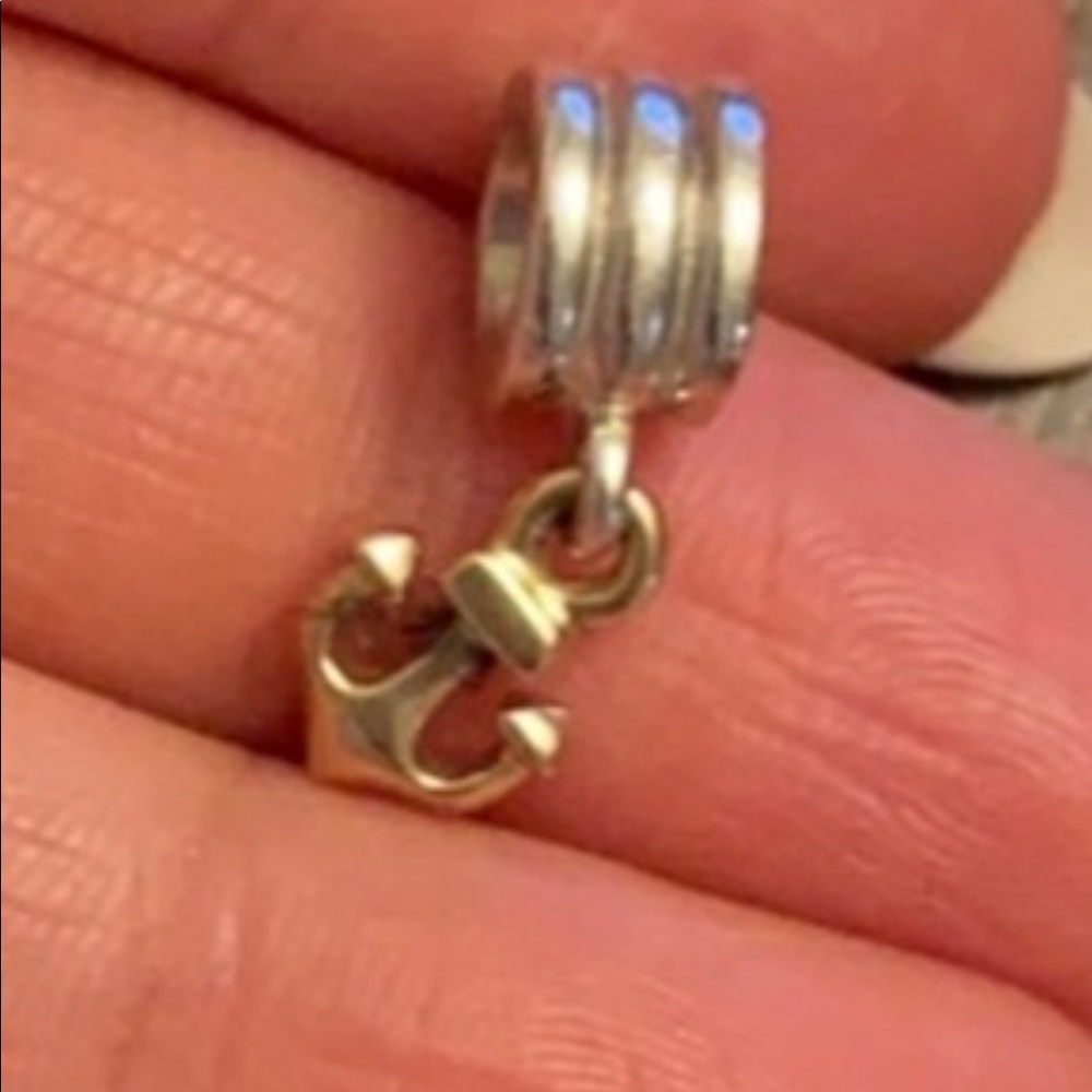 🔥Pandora Two-Tone Anchor Charm